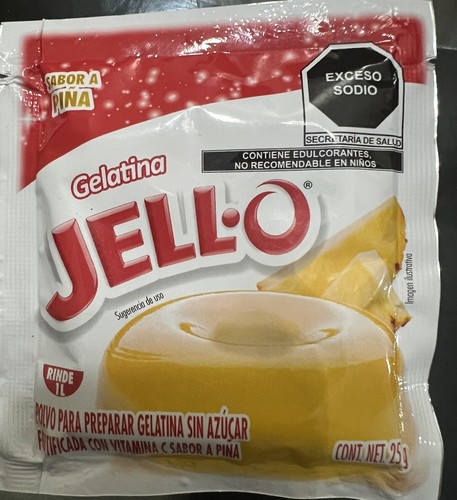 Jello gelatin dessert 25g - ,