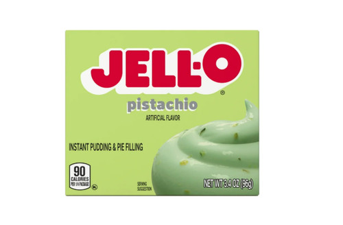 Pistachio pudding jello mix - pudding, 6